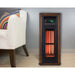 Almo HT1216 3-Quartz Infrared Tower Heater with Oscillation and Remote  - 10 in. x 11 in. x 23.60 in. - Brown