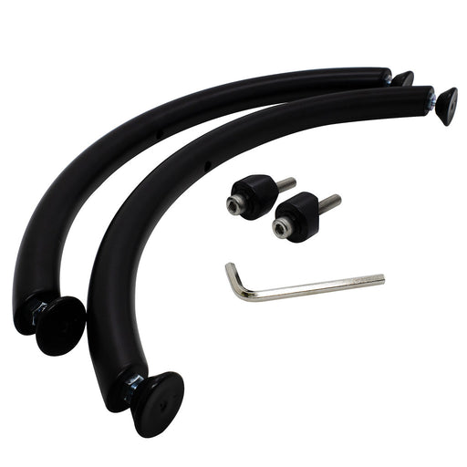 Amba Products Accessory ASO-BP33-MB Solo Bracket Pack for SAFS-33 - 1 x 15 x 5 in. - Matte Black Finish