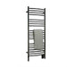 Amba Products DCB Jeeves Model D Curved 20-Bar Hardwired Towel Warmer - 6.5 x 21.25 x 53.5 in. - Brushed Finish