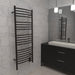 Amba Products DCO Jeeves Model D Curved 20-Bar Hardwired Towel Warmer - 6.5 x 21.25 x 53.5 in. - Oil Rubbed Bronze Finish