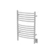 Amba Products ECW Jeeves Model E Curved 12-Bar Hardwired Towel Warmer - 6.5 x 21.25 x 31.75 in. - White Finish