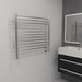 Amba Products KSB Jeeves Model K Straight 10-Bar Hardwired Towel Warmer - 4.5 x 30.25 x 27.75 in. - Brushed Finish