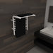 Amba Products MSW Jeeves Model M Shelf 11-Bar Hardwired Towel Warmer - 15.25 x 21.25 x 22.75 in. - White Finish