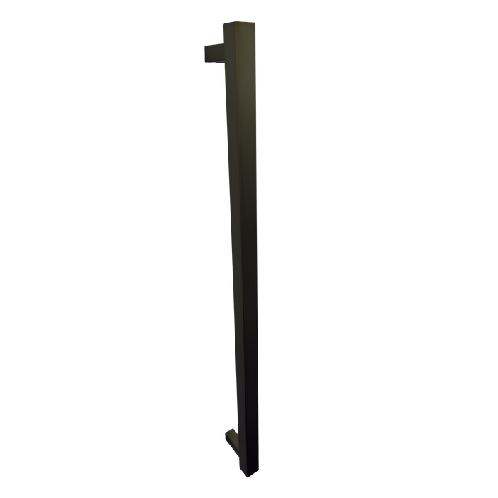 Amba Products i40SQ.BB Modello i Square 40-Inch Hardwired Single Bar Towel Warmer - 4.25 x 39.375 x 1.5 in. - Brushed Bronze Finish