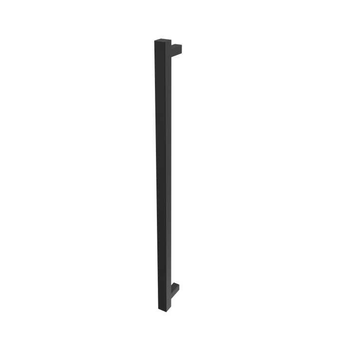 Amba Products i40SQ.PBB Modello i Square 40-Inch Hardwired Single Bar Towel Warmer - 4.25 x 39.375 x 1.5 in. - PVD Brushed Black Finish