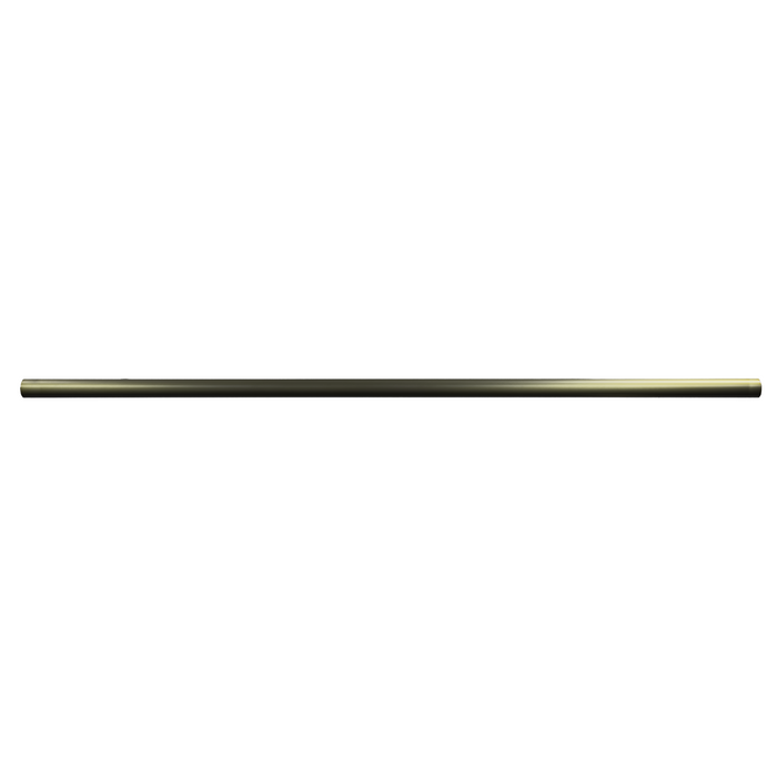 Amba Products i59RO.BB Modello i Round 59-Inch Hardwired Single Bar Towel Warmer - 4.125 x 59 x 1.625 in. - Brushed Bronze Finish