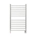 Amba Products RWHL-SP Radiant Straight 12-Bar Large Hardwired Plug-in Combo Towel Warmer - 4.75 x 24.5 x 41.75 in. - Polished Finish