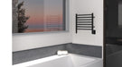 Amba Products RWHS-SMB Radiant 7-Bar Small Hardwired Plug-in Combo Towel Warmer - 4.75 x 20.5 x 20.125 in. - Matte Black Finish