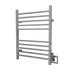 Amba Products RSWH-P Radiant 10-Bar Square Hardwired Plug-in Combo Towel Warmer - 4.75 x 24.5 x 31.5 in. - Polished Finish