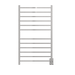 Amba Products RSWHL-P Radiant 12-Bar Large Square Hardwired Plug-in Combo Towel Warmer - 4.75 x 24.5 x 41.75 in. - Polished Finish