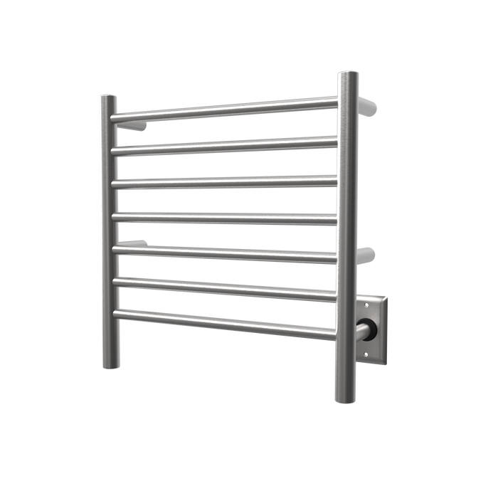 Amba Products RWHS-SB Radiant 7-Bar Small Hardwired Plug-in Combo Towel Warmer - 4.75 x 20.5 x 20.125 in. - Brushed Finish