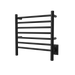 Amba Products RWHS-SMB Radiant 7-Bar Small Hardwired Plug-in Combo Towel Warmer - 4.75 x 20.5 x 20.125 in. - Matte Black Finish