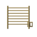 Amba Products RWHS-SPG Radiant 7-Bar Small Hardwired Plug-in Combo Towel Warmer - 4.75 x 20.5 x 20.125 in. - Polished Gold Finish