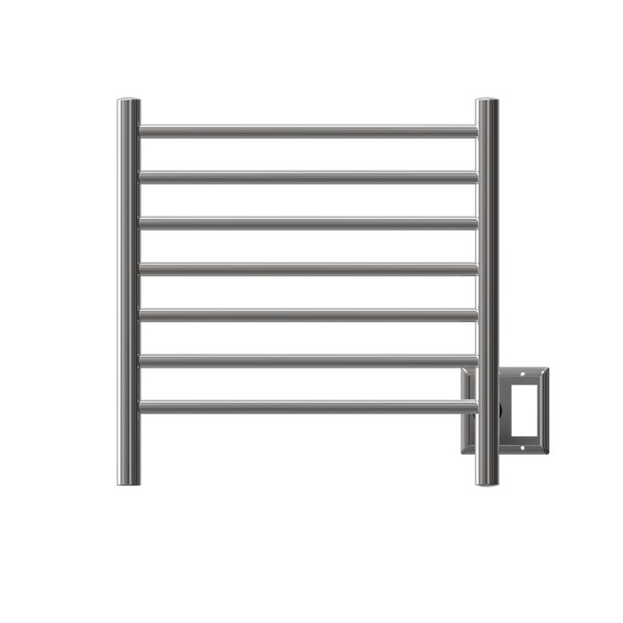Amba Products RWHS-SP Radiant 7-Bar Small Hardwired Plug-in Combo Towel Warmer - 4.75 x 20.5 x 20.125 in. - Polished Finish