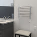 Amba Products RWHS-SP Radiant 7-Bar Small Hardwired Plug-in Combo Towel Warmer - 4.75 x 20.5 x 20.125 in. - Polished Finish