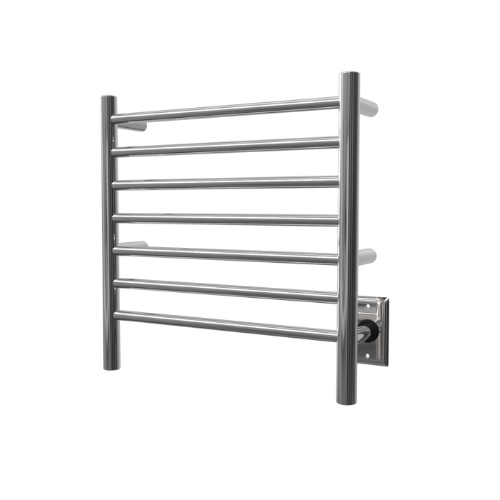 Amba Products RWHS-SP Radiant 7-Bar Small Hardwired Plug-in Combo Towel Warmer - 4.75 x 20.5 x 20.125 in. - Polished Finish