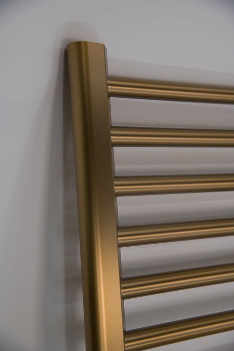 Amba Products S2142BB Sirio 16-Bar Hardwired 21 W Towel Warmer - 4 x 21.5 x 42.625 in. - Brushed Bronze Finish