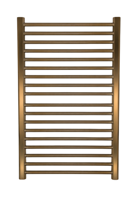 Amba Products S2942BB Sirio 16-Bar Hardwired 29 W Towel Warmer - 4 x 29.375 x 42.625 in. - Brushed Bronze Finish