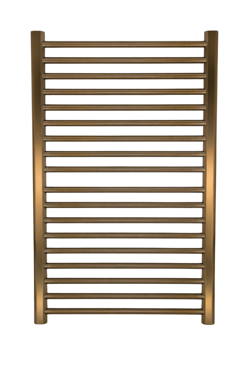 Amba Products S2942BB Sirio 16-Bar Hardwired 29 W Towel Warmer - 4 x 29.375 x 42.625 in. - Brushed Bronze Finish