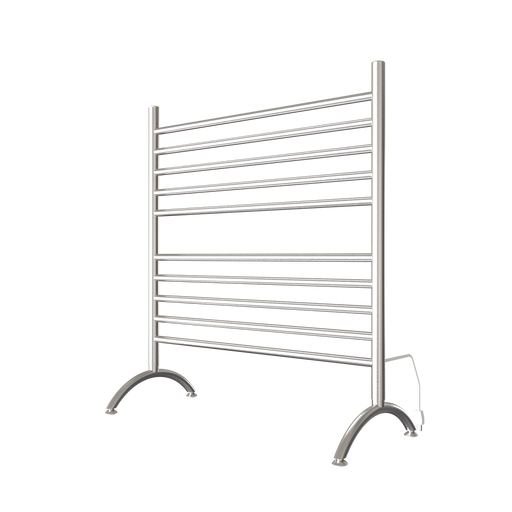 Amba Products SAFSB-33 Solo 33-Inch Freestanding Towel Warmer - 15 x 32.5 x 38 in. - Brushed Finish