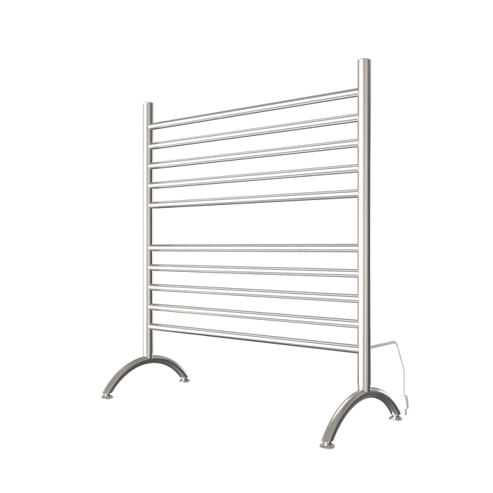 Amba Products SAFSB-33 Solo 33-Inch Freestanding Towel Warmer - 15 x 32.5 x 38 in. - Brushed Finish