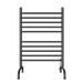 Amba Products SAFSMB-24 Solo 24-Inch Freestanding Towel Warmer - 11.875 x 23.625 x 38 in. - Matte Black Finish