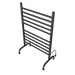 Amba Products SAFSMB-24 Solo 24-Inch Freestanding Towel Warmer - 11.875 x 23.625 x 38 in. - Matte Black Finish