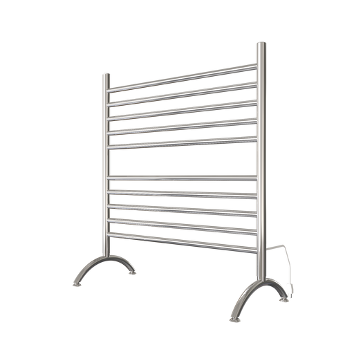 Amba Products SAFSP-33 Solo 33-Inch Freestanding Towel Warmer - 15 x 32.5 x 38 in. - Polished Finish