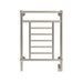 Amba Products T-2536PN Traditional Model 8-Bar Hardwired Towel Warmer - 5.375 x 25.25 x 36.375 in. - Polished Nickel Finish