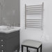 Amba Products RSWH-P Radiant 10-Bar Square Hardwired Plug-in Combo Towel Warmer - 4.75 x 24.5 x 31.5 in. - Polished Finish