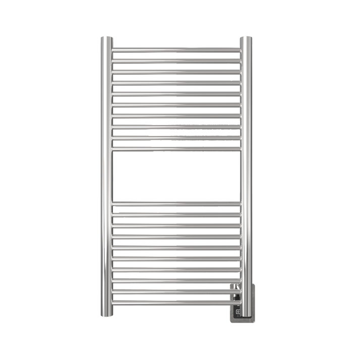 Amba Products A2036P Antus 20-Bar Hardwired Towel Warmer - 4.125 x 20.375 x 37.75 in. - Polished Finish