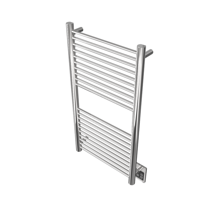 Amba Products A2036P Antus 20-Bar Hardwired Towel Warmer - 4.125 x 20.375 x 37.75 in. - Polished Finish