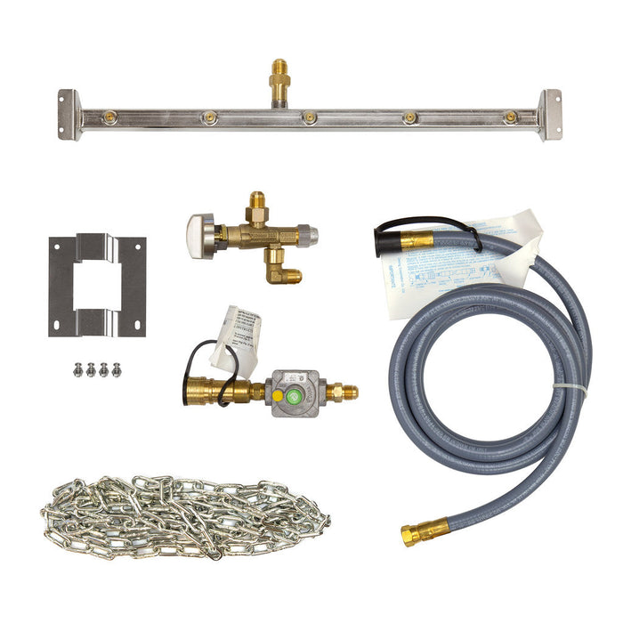 BROMIC BH8280050 Part Accessory Natural Gas Conversion Kit For Tungsten Portable  - Gray-Brass