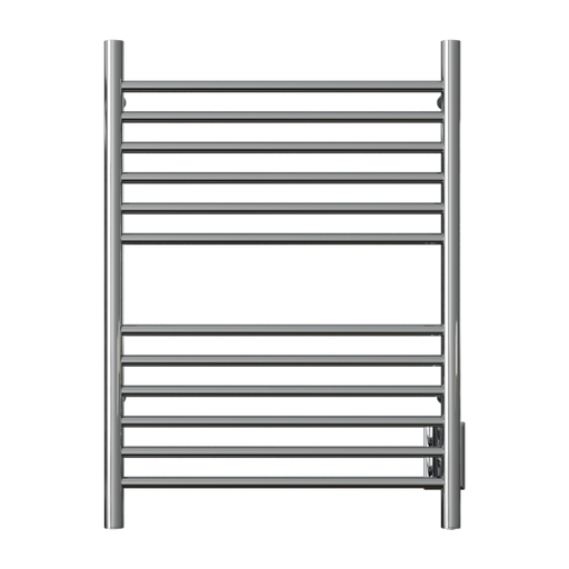 Amba Products Cape Model Cape2332 Straight 12-Bar Hardwired Towel Warmer - 4.625 x 23.875 x 31.5 in. - Polished Finish