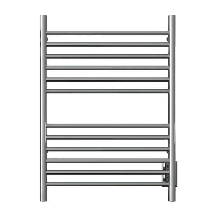 Amba Products Cape Model Cape2332 Straight 12-Bar Hardwired Towel Warmer - 4.625 x 23.875 x 31.5 in. - Polished Finish