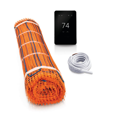 SunTouch 12003524-KIT-CMDWiFi 120V CommandPlus TapeMat Kits (70 Sq.Ft.) Electric Floor Heating - 35 ft. x 2 ft. x 0.125 in. - Orange Color