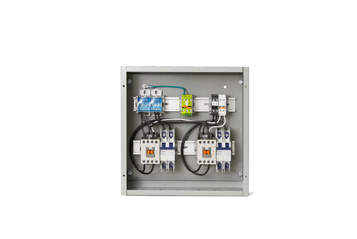 Infratech 14 4710 20B CP-12000-2X Dual Contactor Panel w/ Timer w/ 20AMP Breaker - Gray Color