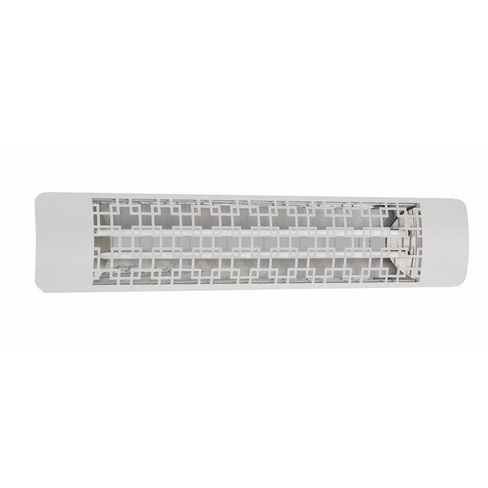 Innova Eurofase EF40240W5 4000 Watts EF40 Series Electric Infrared Patio Heater 240V 39.38 in. x 9.38 in. x 8.18 in. - White