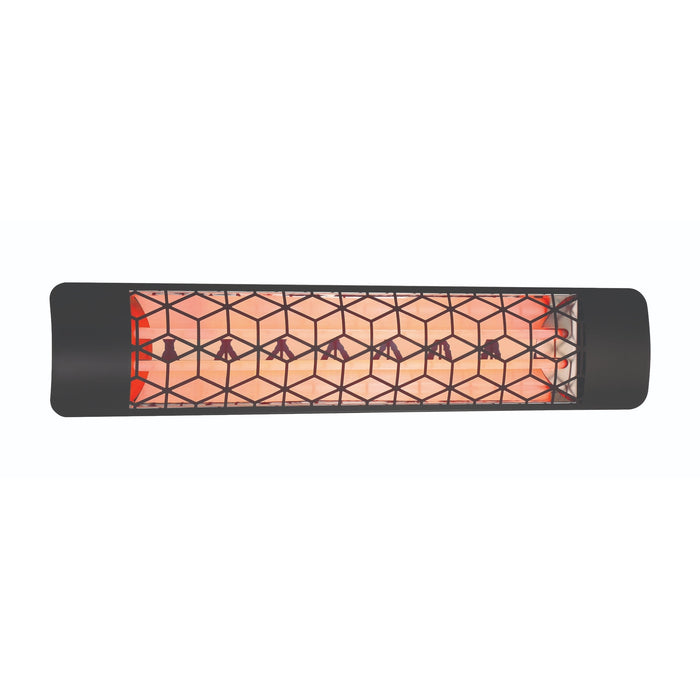 Innova Eurofase EF40480B6 4000 Watts EF40 Series Electric Infrared Patio Heater 480V 39.38 in. x 9.38 in. x 8.18 in. - Black