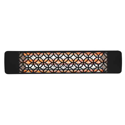 Innova Eurofase EF20208B2 2000 Watts EF20 Series Electric Infrared Patio Heater 208V 39.38 in. x 9.38 in. x 8.18 in. - Black