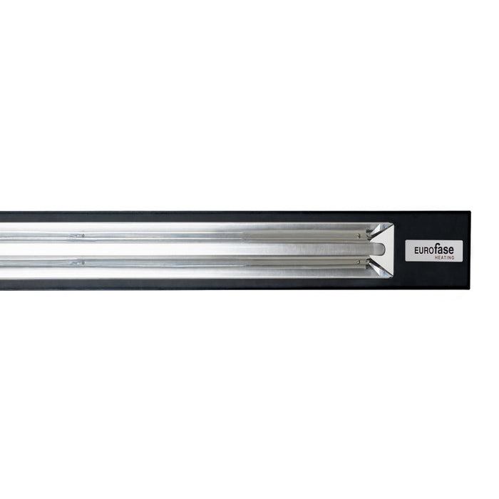 Innova Eurofase LP30480B 3000 Watts LP30 Series Infrared Heater 480V 64.30 in. x 9.00 in. x 4.7 in. - Black