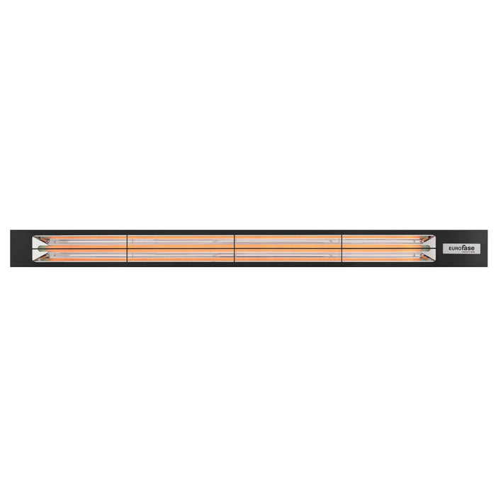 Innova Eurofase LP30277B 3000 Watts LP30 Series Infrared Heater 277V 64.30 in. x 9.00 in. x 4.7 in. - Black