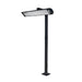 Innova Eurofase EF6108PMDB Pole Mount Pole Mount 3.20 in. x 3.20 in. x 96 in. - Black