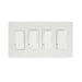 Innova Eurofase EFSWD4 Controls Dimmer Control 120V8.30 in. x 2.50 in. x 4.5 in. - White