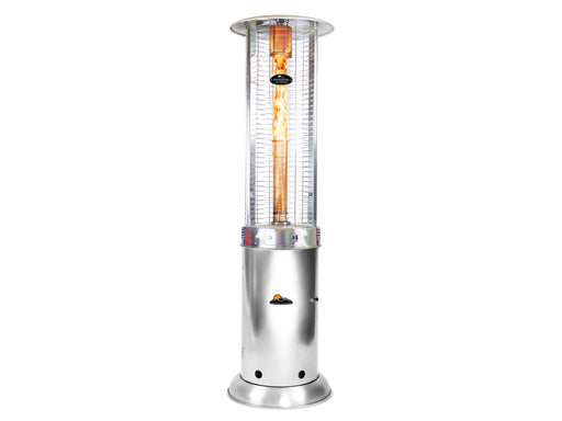 4-PACK of Paragon Outddoor OH-SS32-7R - Liquid Propane Helios Round Flame Tower Heater with Remote Control - Stainless Steel