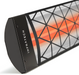 Infratech CD Series Dual Element Contemporary Motif Patio Heater in Black Color