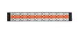 Infratech CD Series Dual Element Craftsman Motif Patio Heater in Black Color