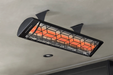 Infratech CD Series Dual Element Craftsman Motif Patio Heater in Black Color