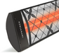 Infratech CD Series Dual Element Traditional Motif Patio Heater in Black Color