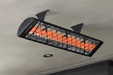 Infratech CD Series Dual Element Traditional Motif Patio Heater in Black Color